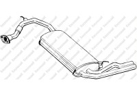 Exhaust backbox / end silencer 163-461 Bosal