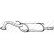 Exhaust backbox / end silencer 165-143 Bosal