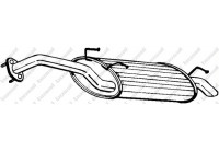 Exhaust backbox / end silencer 165-153 Bosal