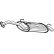 Exhaust backbox / end silencer 165-153 Bosal, Thumbnail 2