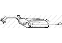 Exhaust backbox / end silencer 165-199 Bosal