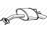 Exhaust backbox / end silencer 165-285 Bosal