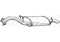 Exhaust backbox / end silencer 169-025 Bosal