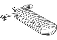 Exhaust backbox / end silencer 169-039 Bosal