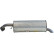 Exhaust backbox / end silencer 169-079 Bosal