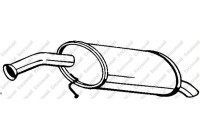 Exhaust backbox / end silencer 169-217 Bosal