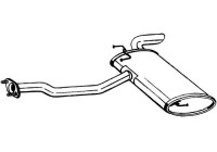 Exhaust backbox / end silencer 169-627 Bosal