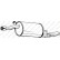 Exhaust backbox / end silencer 170-313 Bosal