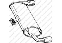 Exhaust backbox / end silencer 171-029 Bosal