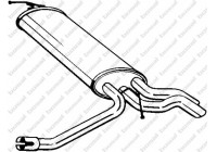 Exhaust backbox / end silencer 175-087 Bosal