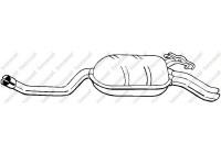 Exhaust backbox / end silencer 175-339 Bosal