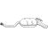 Exhaust backbox / end silencer 175-339 Bosal, Thumbnail 2