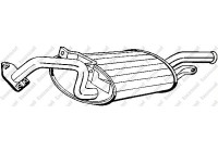 Exhaust backbox / end silencer 177-113 Bosal