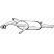 Exhaust backbox / end silencer 177-685 Bosal, Thumbnail 2