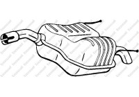 Exhaust backbox / end silencer 185-001 Bosal