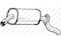 Exhaust backbox / end silencer 185-053 Bosal