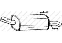 Exhaust backbox / end silencer 185-099 Bosal