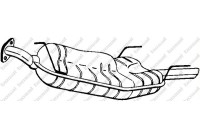 Exhaust backbox / end silencer 185-109 Bosal