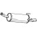 Exhaust backbox / end silencer 185-133 Bosal, Thumbnail 2