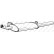 Exhaust backbox / end silencer 185-145 Bosal, Thumbnail 2