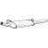 Exhaust backbox / end silencer 185-145 Bosal