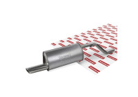 Exhaust backbox / end silencer 185-189 Bosal