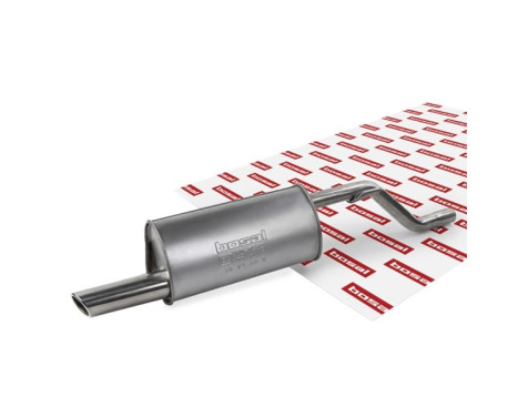 Exhaust backbox / end silencer 185-189 Bosal