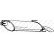 Exhaust backbox / end silencer 185-221 Bosal