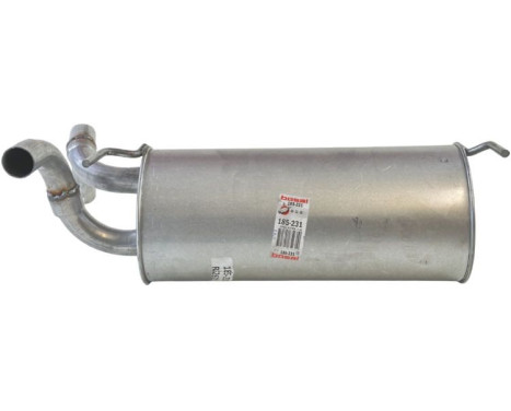 Exhaust backbox / end silencer 185-231 Bosal, Image 4