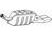 Exhaust backbox / end silencer 185-261 Bosal