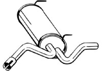 Exhaust backbox / end silencer 185-325 Bosal