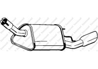 Exhaust backbox / end silencer 185-343 Bosal