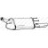 Exhaust backbox / end silencer 185-371 Bosal