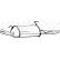 Exhaust backbox / end silencer 185-405 Bosal