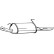 Exhaust backbox / end silencer 185-405 Bosal, Thumbnail 2