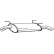 Exhaust backbox / end silencer 185-415 Bosal, Thumbnail 2