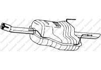 Exhaust backbox / end silencer 185-491 Bosal