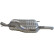 Exhaust backbox / end silencer 185-493 Bosal