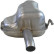 Exhaust backbox / end silencer 185-493 Bosal, Thumbnail 4