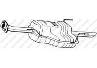 Exhaust backbox / end silencer 185-605 Bosal