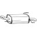 Exhaust backbox / end silencer 185-609 Bosal, Thumbnail 2