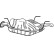Exhaust backbox / end silencer 185-629 Bosal, Thumbnail 2