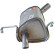 Exhaust backbox / end silencer 185-703 Bosal, Thumbnail 4