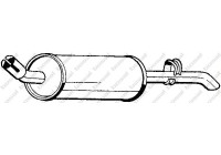 Exhaust backbox / end silencer 185-743 Bosal