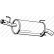 Exhaust backbox / end silencer 185-975 Bosal