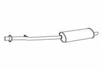 Exhaust backbox / end silencer 18904 Walker