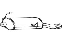 Exhaust backbox / end silencer 190-013 Bosal