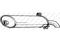 Exhaust backbox / end silencer 190-035 Bosal