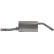 Exhaust backbox / end silencer 190-087 Bosal, Thumbnail 4