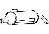 Exhaust backbox / end silencer 190-137 Bosal